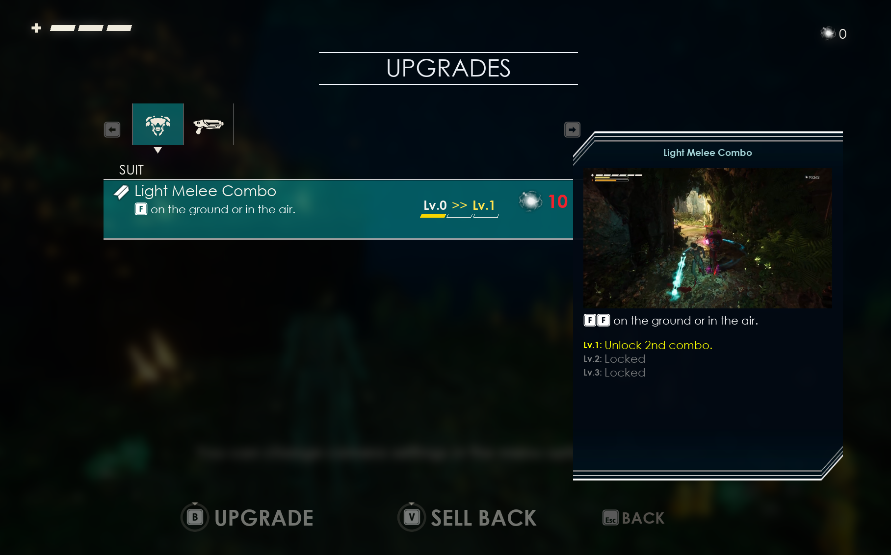 Otherskin — Upgrade Menu — Progression UI Built for Clarity