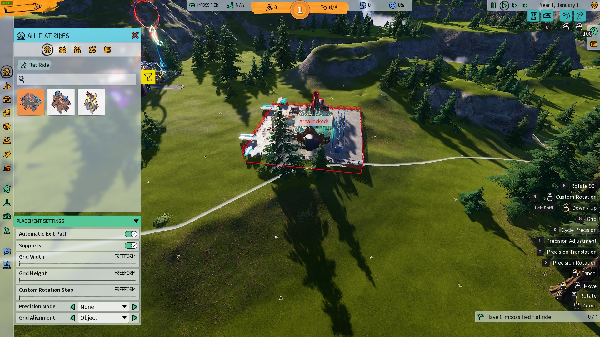Park Beyond — Placement collision handling